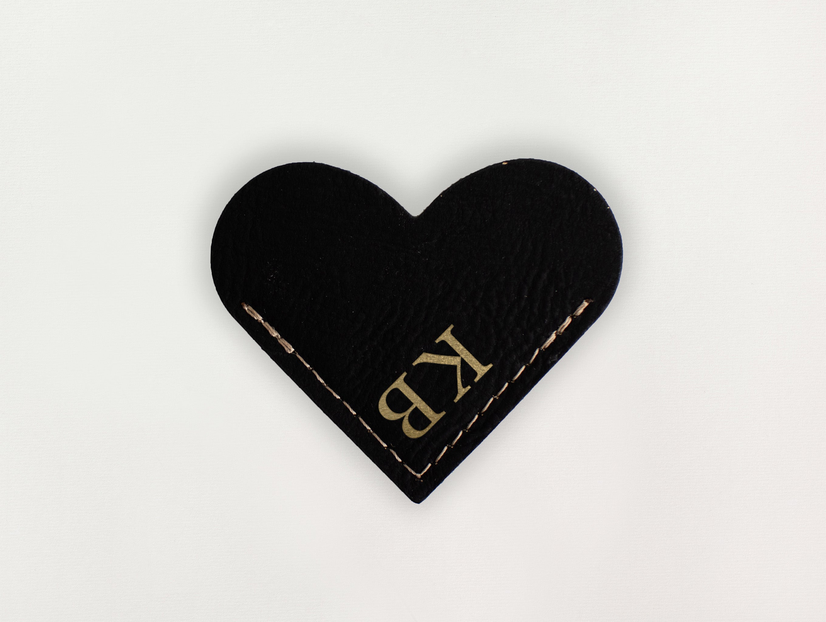 Heart Bookmark - Serif Initial