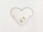 Heart Bookmark - Serif Initial