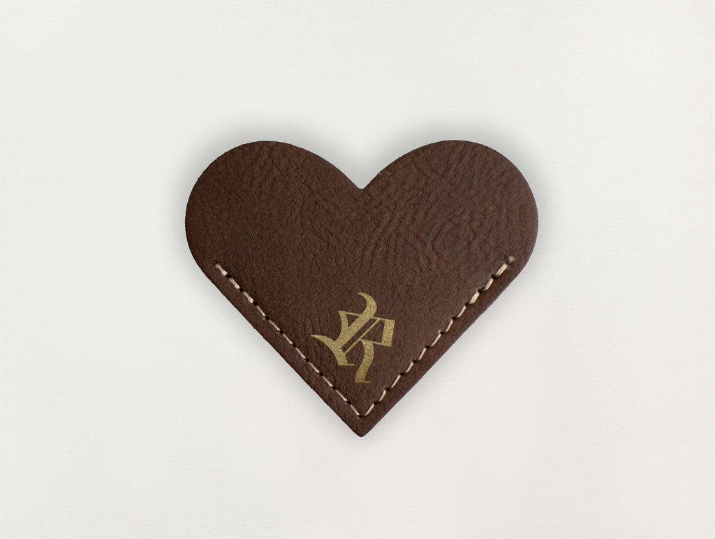 Heart Bookmark - Single Letter
