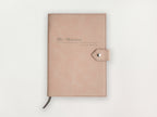 Custom Leather Journal - Class Notes