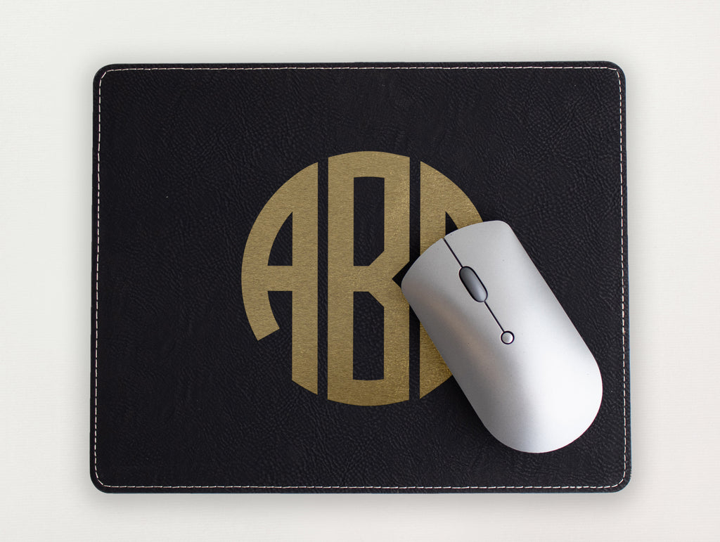 Custom Mousepad - Block Monogram